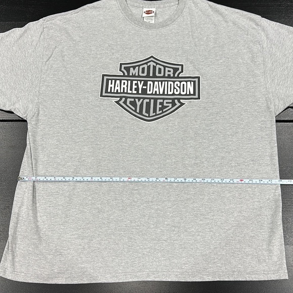 Harley-Davidson Vintage Men’s Grey T-Shirt - 4XL - Picture 7 of 7
